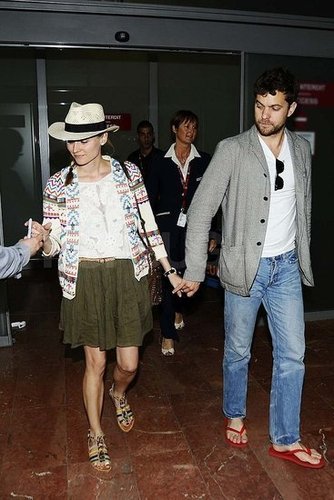Diane Kruger's Vacation Style in Cannes