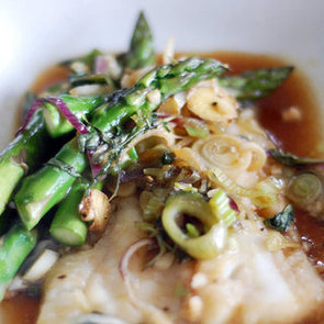 Cod With Asparagus in Parchment Paper