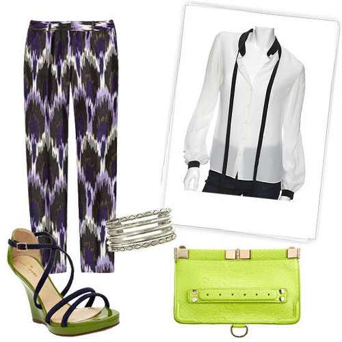 How to Style Printed Pants For Spring 2012