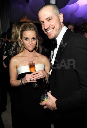 Reese Witherspoon and Jim Toth partied at Vanity Fair's Oscar bash in 2011.
Reese Witherspoon and Jim Toth partied at Vanity Fair's Oscar bash in 2011.