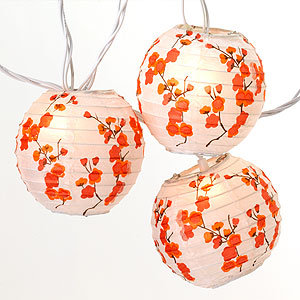 Cherry Blossom Lantern Lights ($30) Cherry Blossom Lantern Lights ($30)