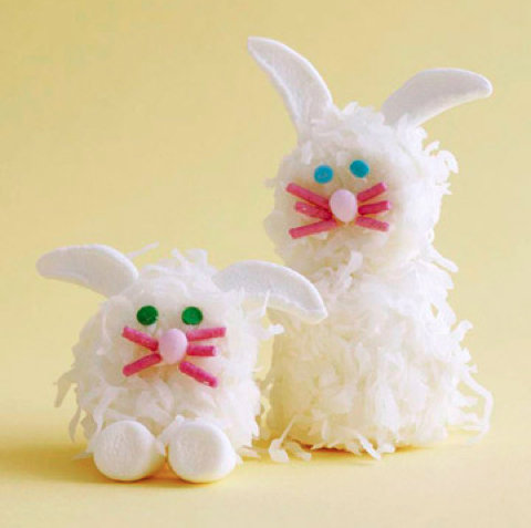 Marshmallow Easter Bunny Treats Marshmallow Easter Bunny Treats