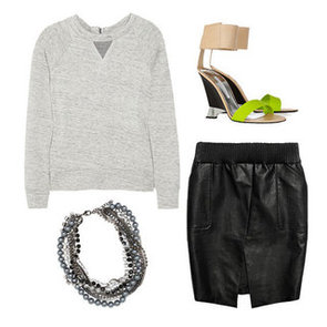 How to Dress Up a Sweatshirt