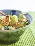 Grilled Chicken & Baby Bok Choy Salad