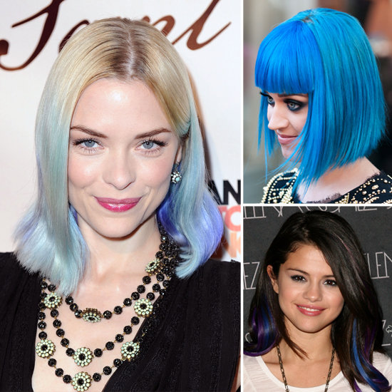 Celebrities With Blue Hair