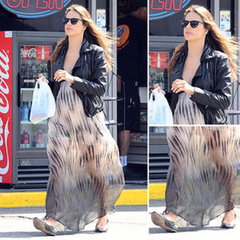 Alessandra Ambrosio Sheer Maxi Dress Alessandra Ambrosio Sheer Maxi Dress