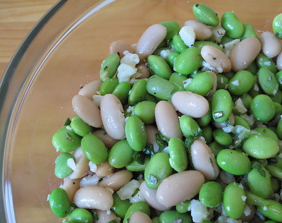 Pecorino and Bean Salad