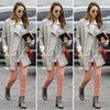Jessica Alba Metallic Tweed Coat