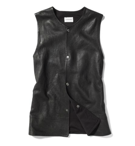 This leather vest is light enough for pairing with Spring dresses and floaty sleeveless tops.
Club Monaco Renee Leather Vest ($495)
This leather vest is light enough for pairing with Spring dresses and floaty sleeveless tops.
Club Monaco Renee Leather Vest ($495)