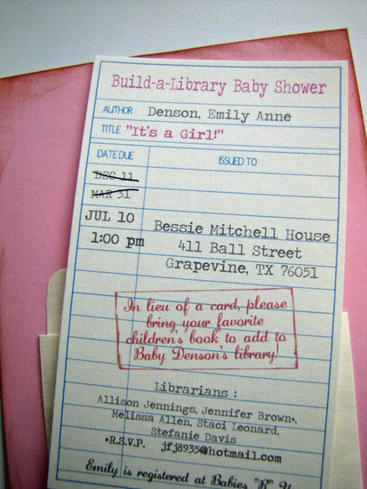 Library Card Invite
