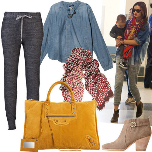 Phillip Lim's sweatpants a la Miranda Kerr