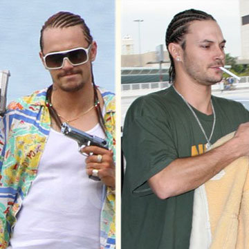 James Franco on the Set of Spring Breakers Video