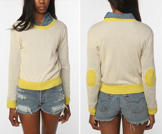 You had us at the adorable yellow elbow patches!
Coincidence & Chance Elbow Patch Sweater ($44)
You had us at the adorable yellow elbow patches!
Coincidence & Chance Elbow Patch Sweater ($44)