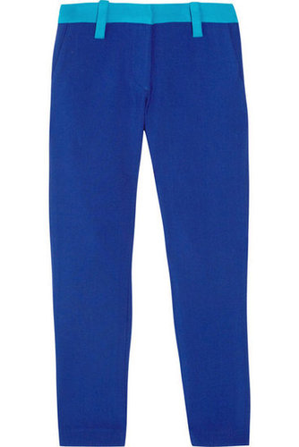 Paige Black Label | Mission cropped skinny stretch-twill pants | NET-A-PORTER.COM
