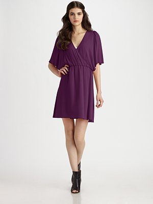Alice + Olivia - Casey Dolman Sleeve Dress
