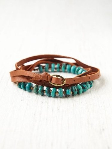 Free People San Pedro Turquoise Wrap 
