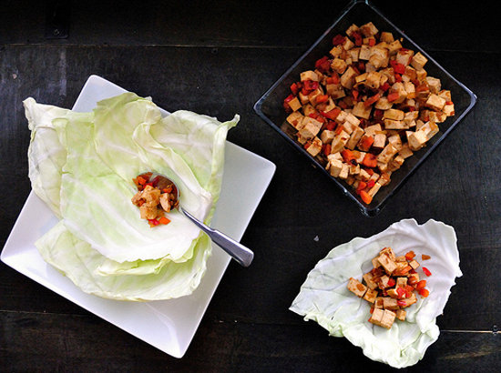 Tofu Cabbage Cups Tofu Cabbage Cups