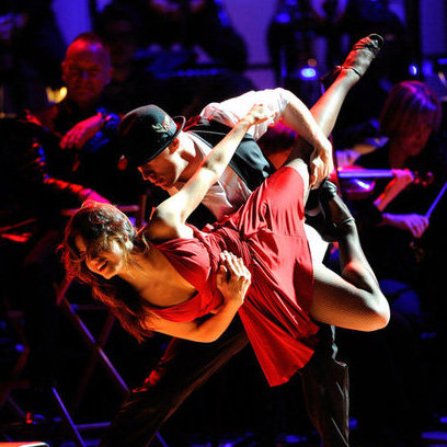Channing Tatum and Jenna Dewan Hot Dancing Pictures at Rainforest Fund