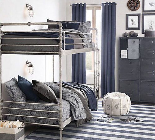 Industrial Steel Pipe Bunk Bed ($1,149) Industrial Steel Pipe Bunk Bed ($1,149)