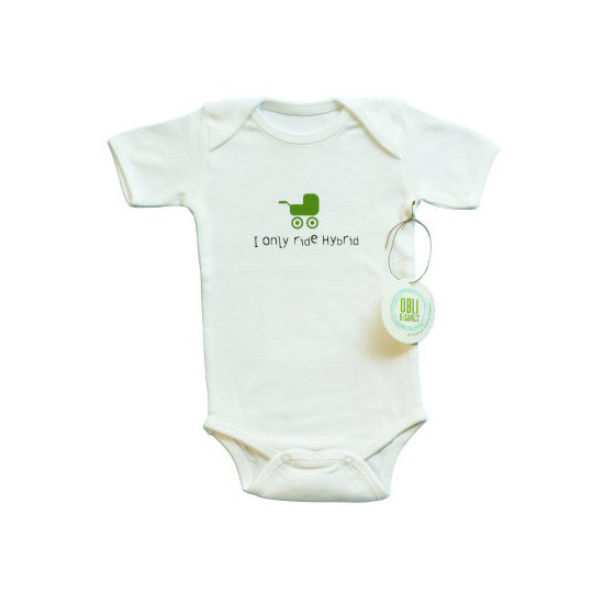 Obli Organics' Baby Ride Hybrid Stroller Onesie ($12, originally $26) is affordable and eco-conscious. It's organic and fair-trade and contains non-PVC prints.
Obli Organics' Baby Ride Hybrid Stroller Onesie ($12, originally $26) is affordable and eco-conscious. It's organic and fair-trade and contains non-PVC prints.