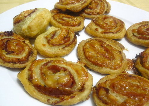 Ham and Cheese Pinwheels Ham and Cheese Pinwheels