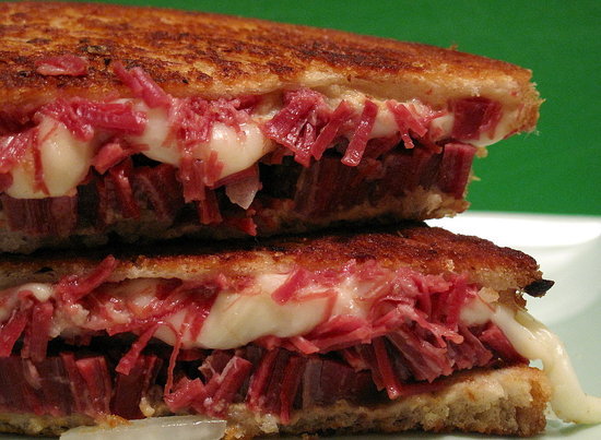 Corned Beef and Fontina Grilled Cheese Corned Beef and Fontina Grilled Cheese
