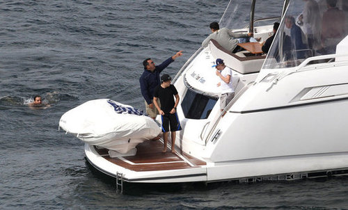 One Direction Celebrates SNL Success With a Shirtless Swim One Direction Celebrates SNL Success With a Shirtless Swim