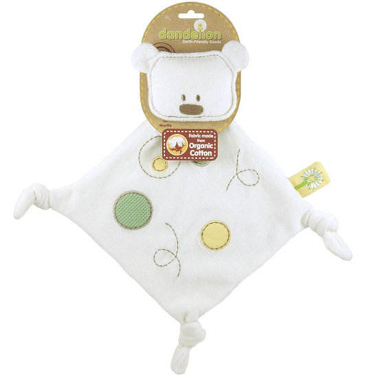 Dandelion Organic Bear Teething Blanket Dandelion Organic Bear Teething Blanket