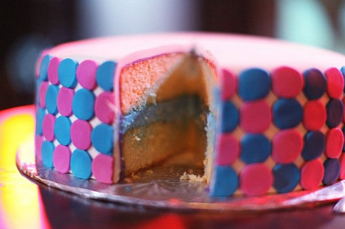 Pink and Blue Dots Pink and Blue Dots