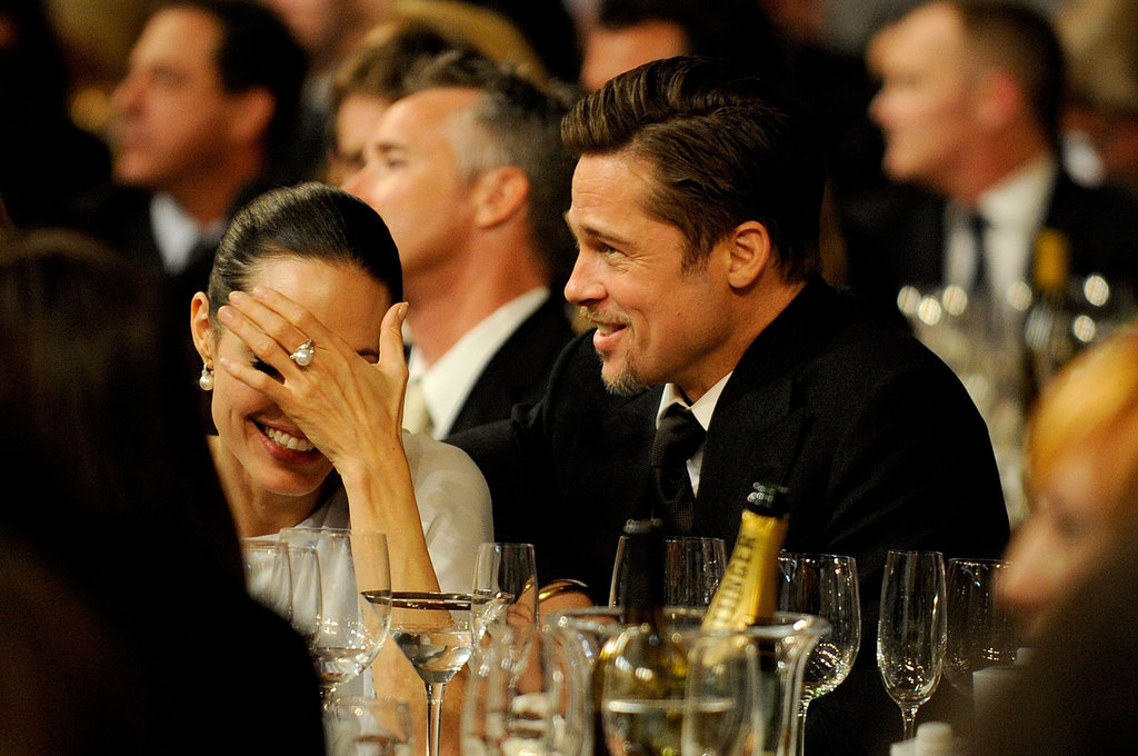 Angelina Jolie couldn't contain her laughter during the January 2009 Critics' Choice Awards.
Angelina Jolie couldn't contain her laughter during the January 2009 Critics' Choice Awards.