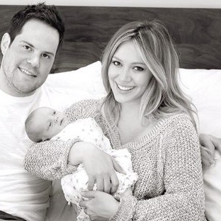Hilary Duff Picture With Son Luca Comrie