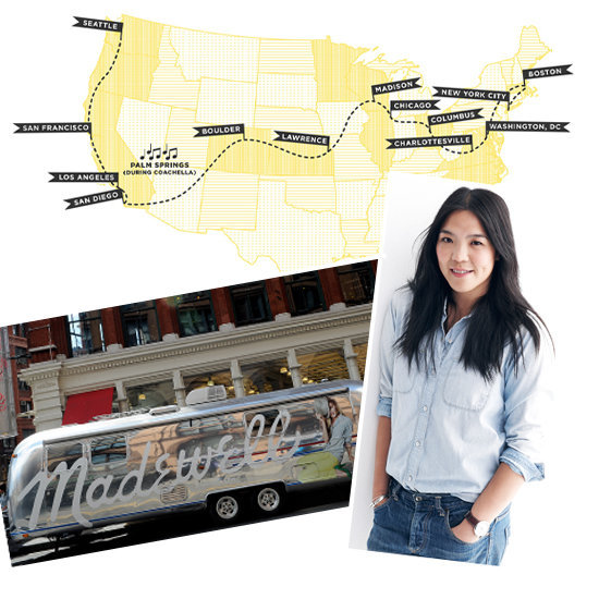 As Madewell's epic road trip begins, creative director Kin Ying Lee shares her wardrobe must-haves with us.
As Madewell's epic road trip begins, creative director Kin Ying Lee shares her wardrobe must-haves with us.