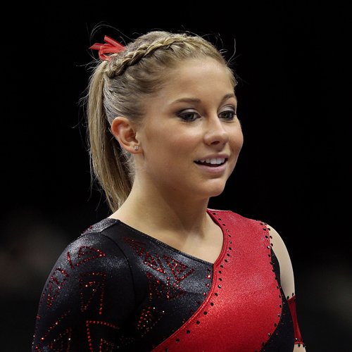 Shawn Johnson Trains at Camp For the 2012 Olympics