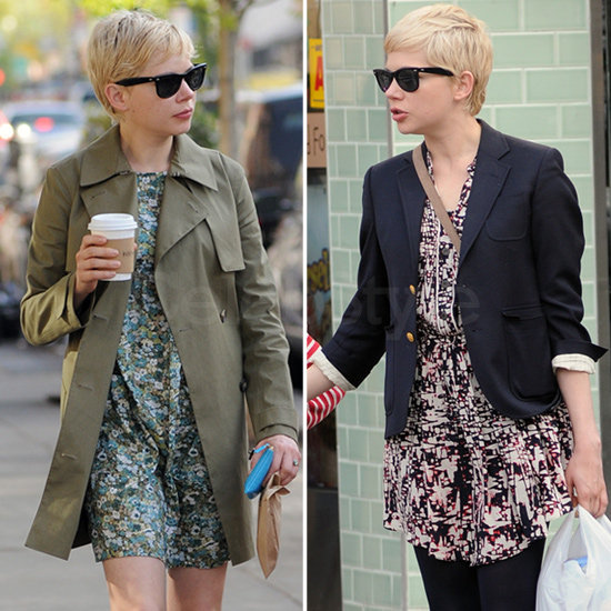 See How Michelle Williams Makes a Case For Super-Cute Printed Frocks See How Michelle Williams Makes a Case For Super-Cute Printed Frocks