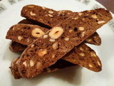 Chocolate, Hazelnut & Orange Biscotti