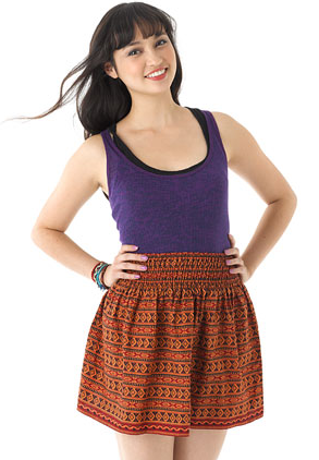 This tribal-printed miniskirt is perfect for pairing with a white tee, espadrilles, and a chambray blazer for a Spring office look.
Delia's Tribal Print Skirt ($35)
This tribal-printed miniskirt is perfect for pairing with a white tee, espadrilles, and a chambray blazer for a Spring office look.
Delia's Tribal Print Skirt ($35)
