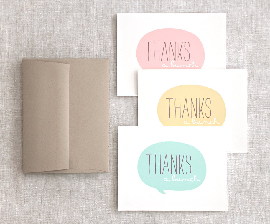 Recycled Thank-You Notes Recycled Thank-You Notes