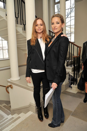 Inside the Vogue Festival Kate Hudson met up with best friend, and designer, Stella McCartney. Inside the Vogue Festival Kate Hudson met up with best friend, and designer, Stella McCartney.