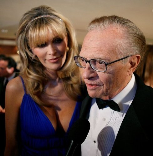 Larry King and Shawn Southwick Larry King and Shawn Southwick
