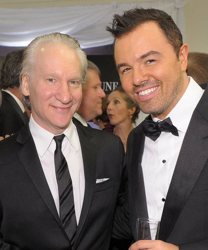 Bill Maher and Seth MacFarlane Bill Maher and Seth MacFarlane