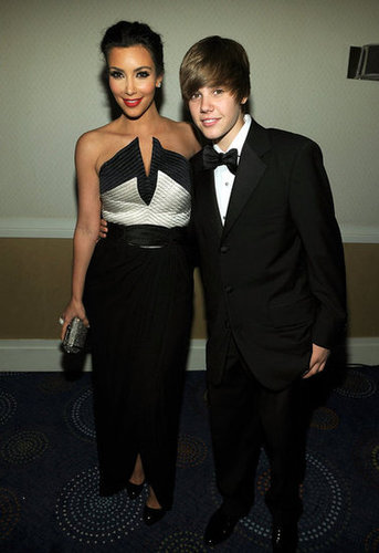 Kim Kardashian and Justin Bieber Kim Kardashian and Justin Bieber