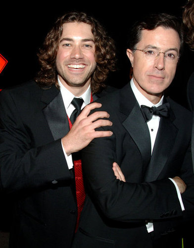Stephen Colbert and Ace Young Stephen Colbert and Ace Young