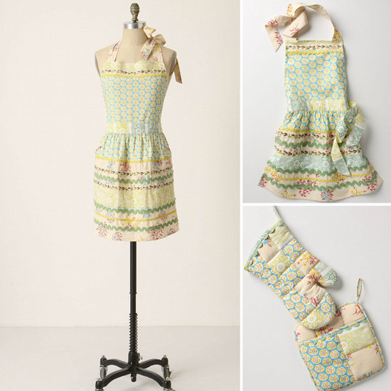 Anthropologie Matching Aprons and Oven Mitts ($12–$38)