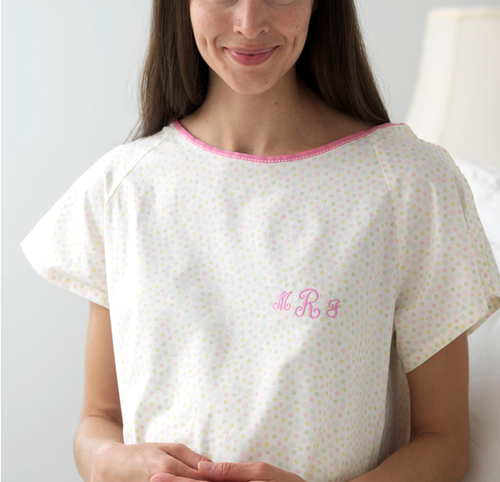Dear Johnnies Monogrammed Gown ($80) Dear Johnnies Monogrammed Gown ($80)