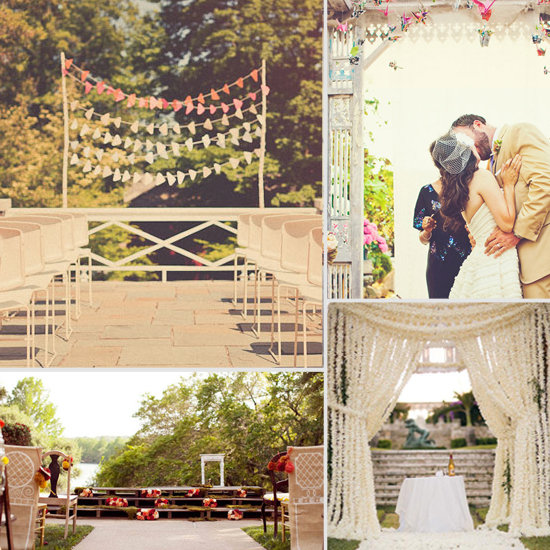 garden wedding ideas Unique Outdoor Wedding Altar Ideas | 550 x 550