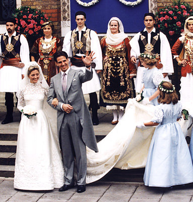Prince Pavlos of Greece and Marie-Chantal Miller