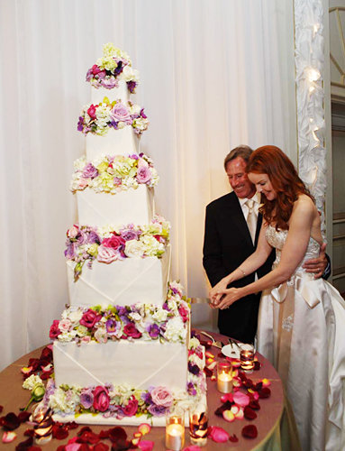 Tom Mahoney and Marcia Cross