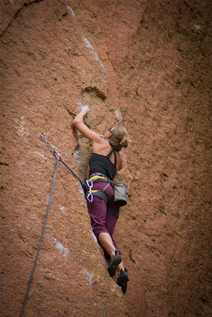 Rock Climbing Smith Rock State Park, Oregon