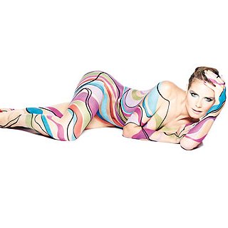 Heidi Klum Poses Almost Nude For Beauty Ad