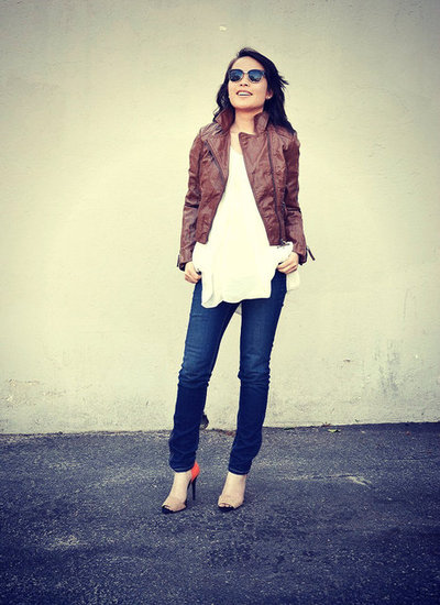 Leather & Chiffon 